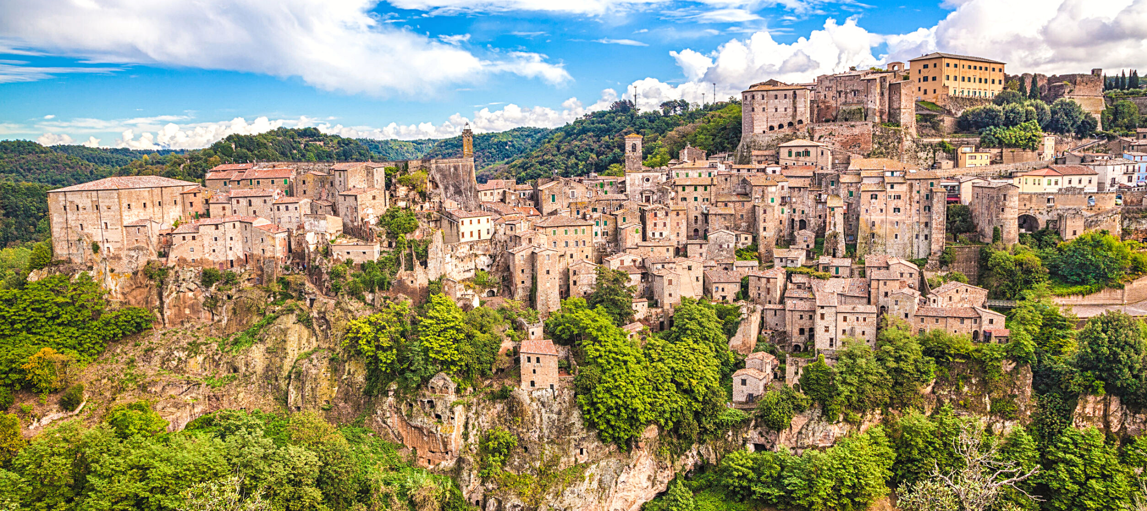 sorano vie d'acqua